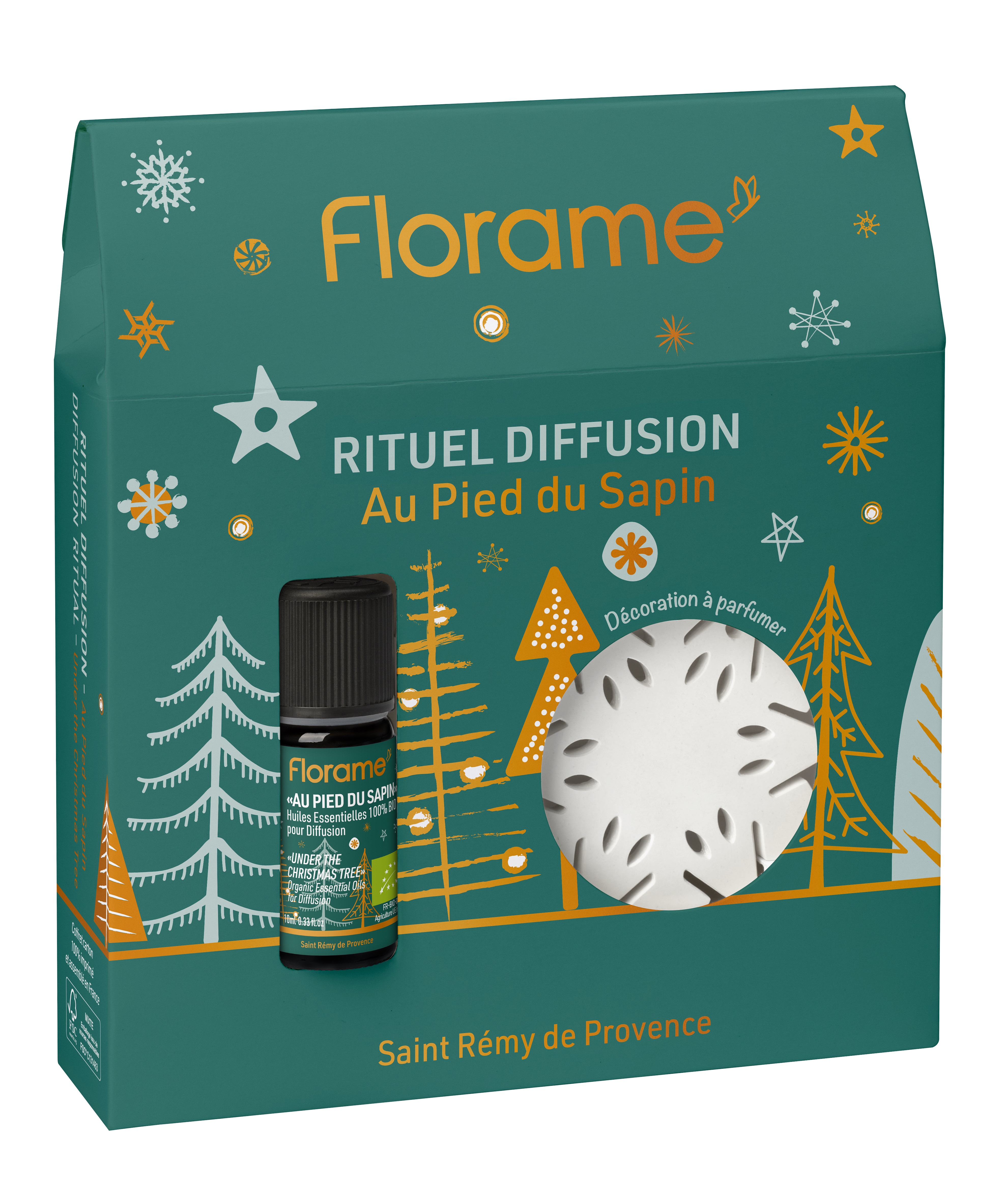 Under the Christmas Tree Fragrance Blend + Ceramic Star