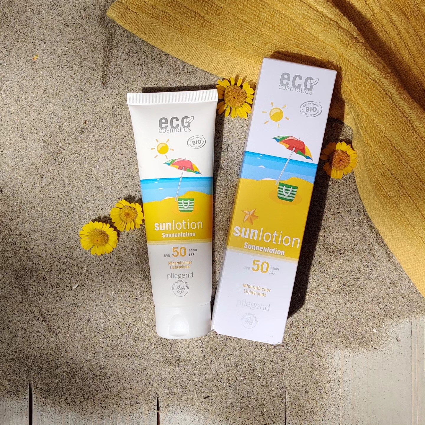 ECO Sun Lotion with Fragrance, SPF 50 125 ml