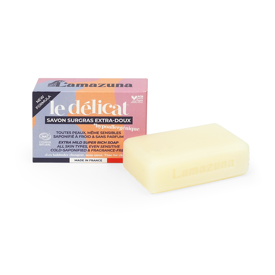 LAMAZUNA Le Delicate - Sanfte Seife, hypoallergen 100 g