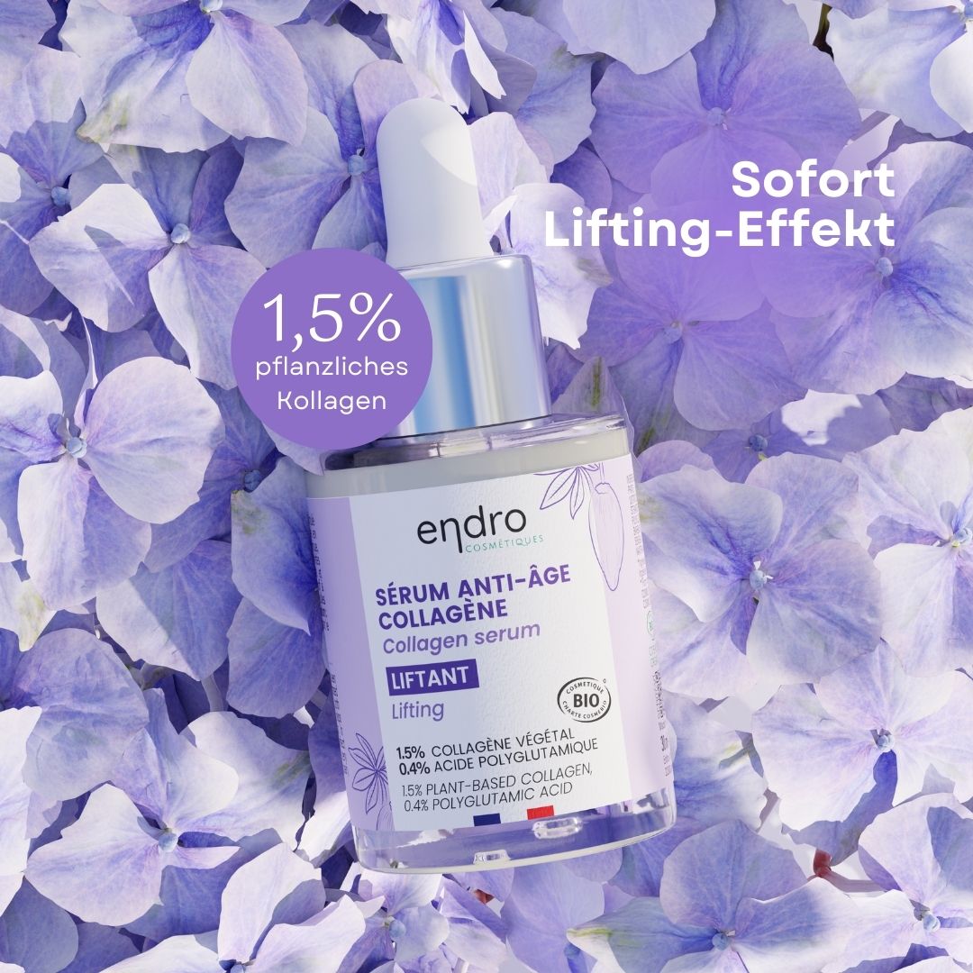 ENDRO Collagen Serum, 1.5% plant-based collagen, 30ml