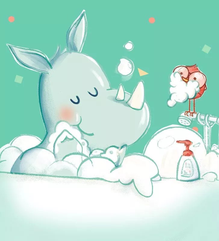 Cleansing foam for face and body 250 ml