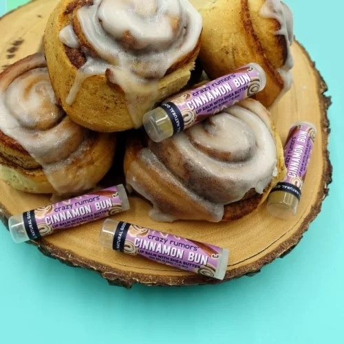 CRAZY RUMORS Cinnamon Bun Lip Balm 4.25g SEASONAL