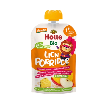 Lion Porridge Mango Ananas Hafer Quinoa 110g#