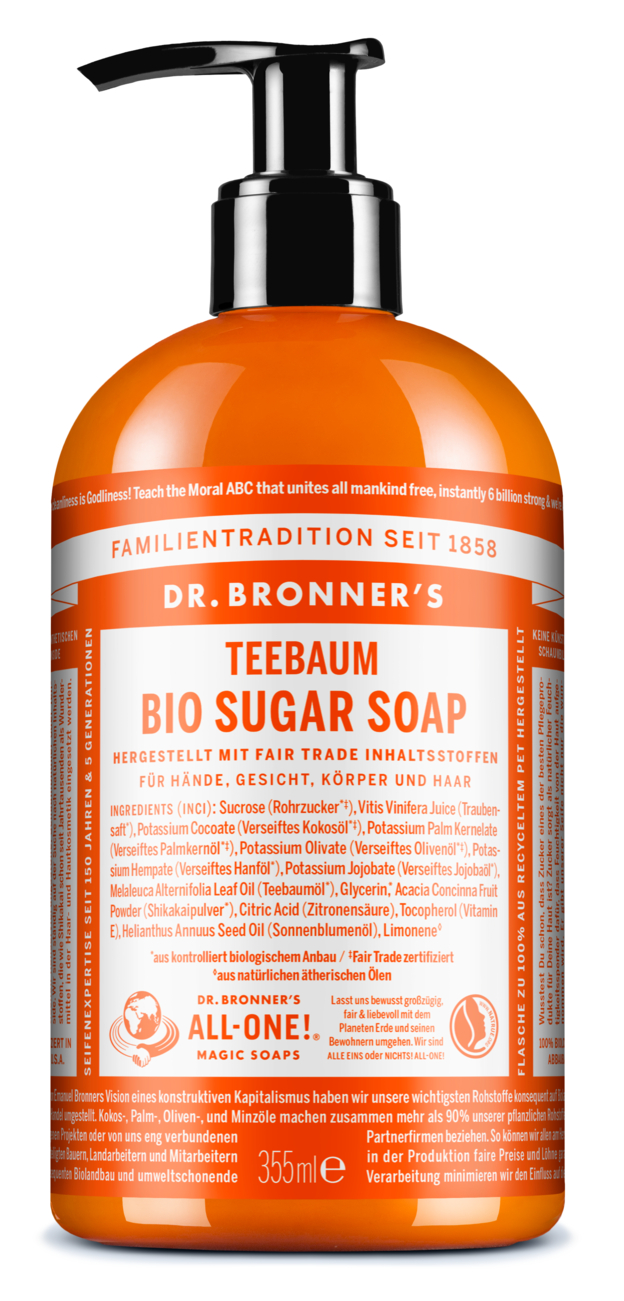Tea Tree 355ml Sugar Soap BR