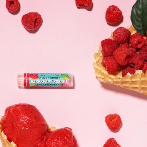 CRAZY RUMORS Raspberry Sorbet Lip Balm 4.25g