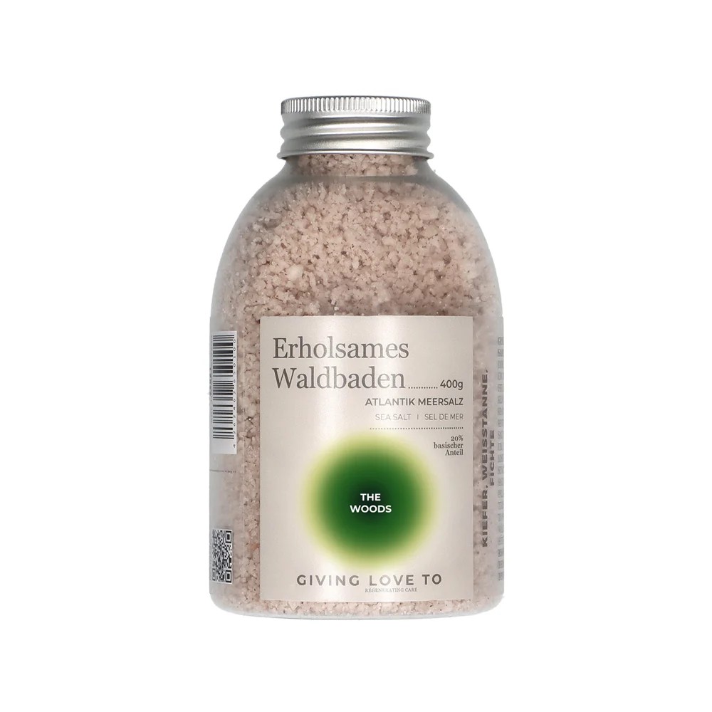 Bath salts for relaxing forest bathing “Woods” 400g