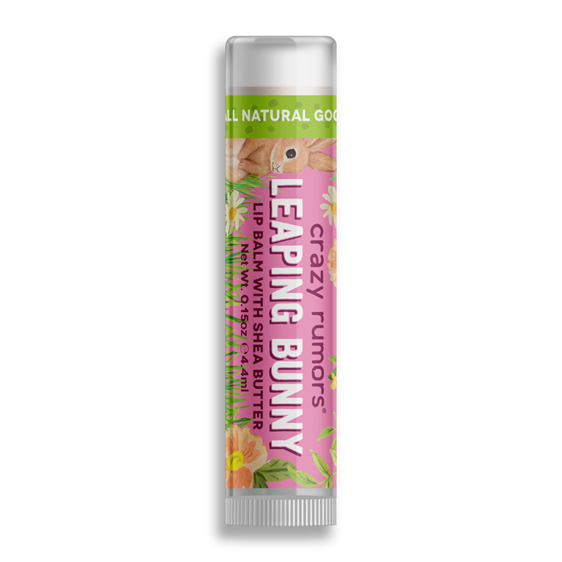 CRAZY RUMORS Leaping Bunny Lip Balm 4.25g