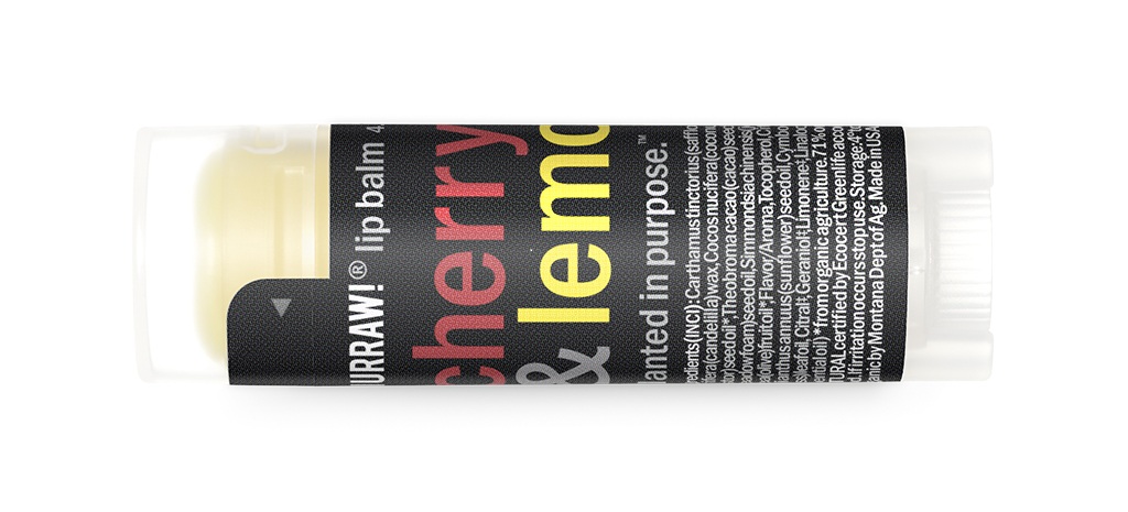 HURRAW Lip Balm Cherry & Lemon 4.8g