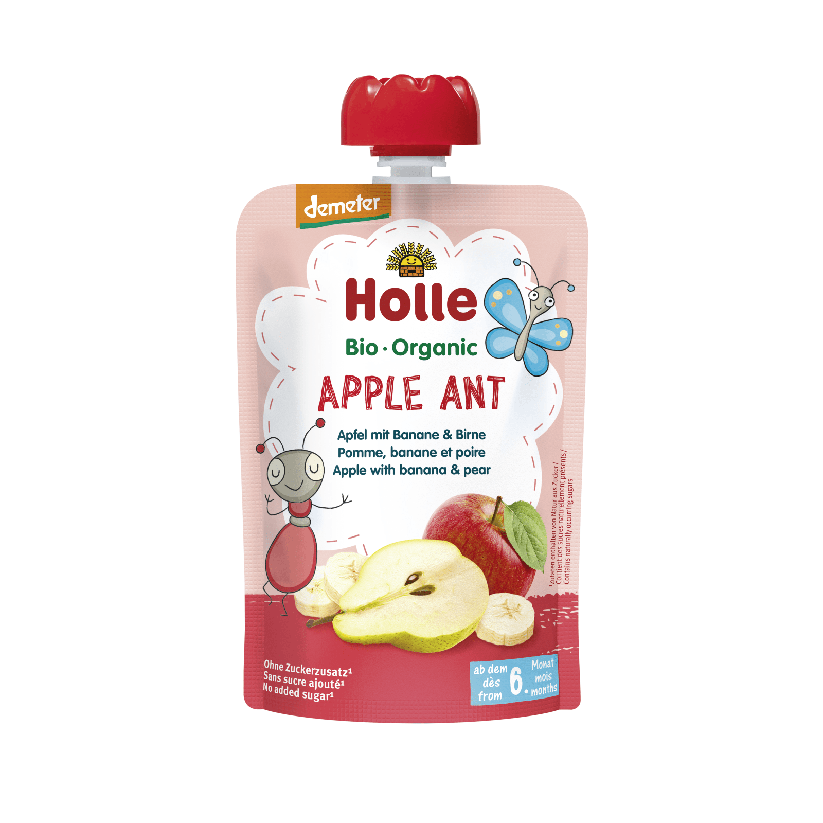 Apple Ant - Pouchy Apple & Banana with Pear, 100g
