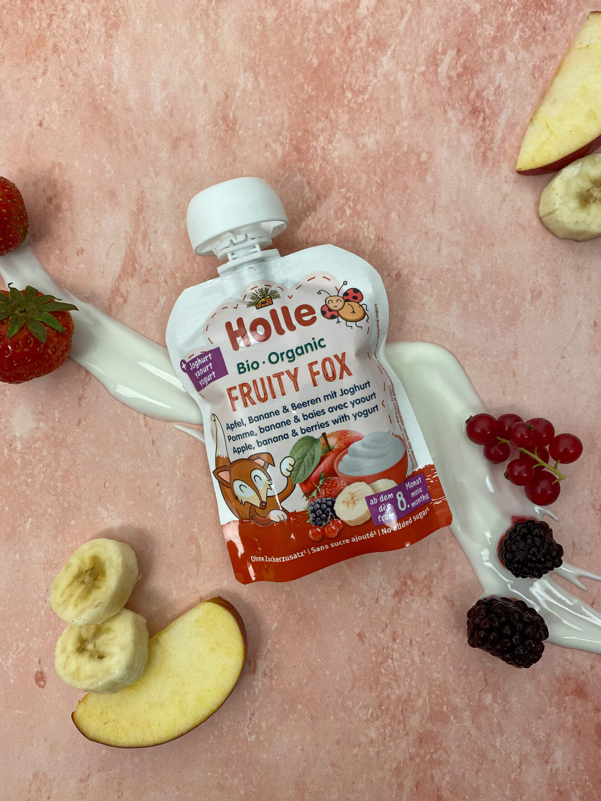 Blueberry Bear Apfel, Banane, Heidelbeere  mit Joghurt 85g