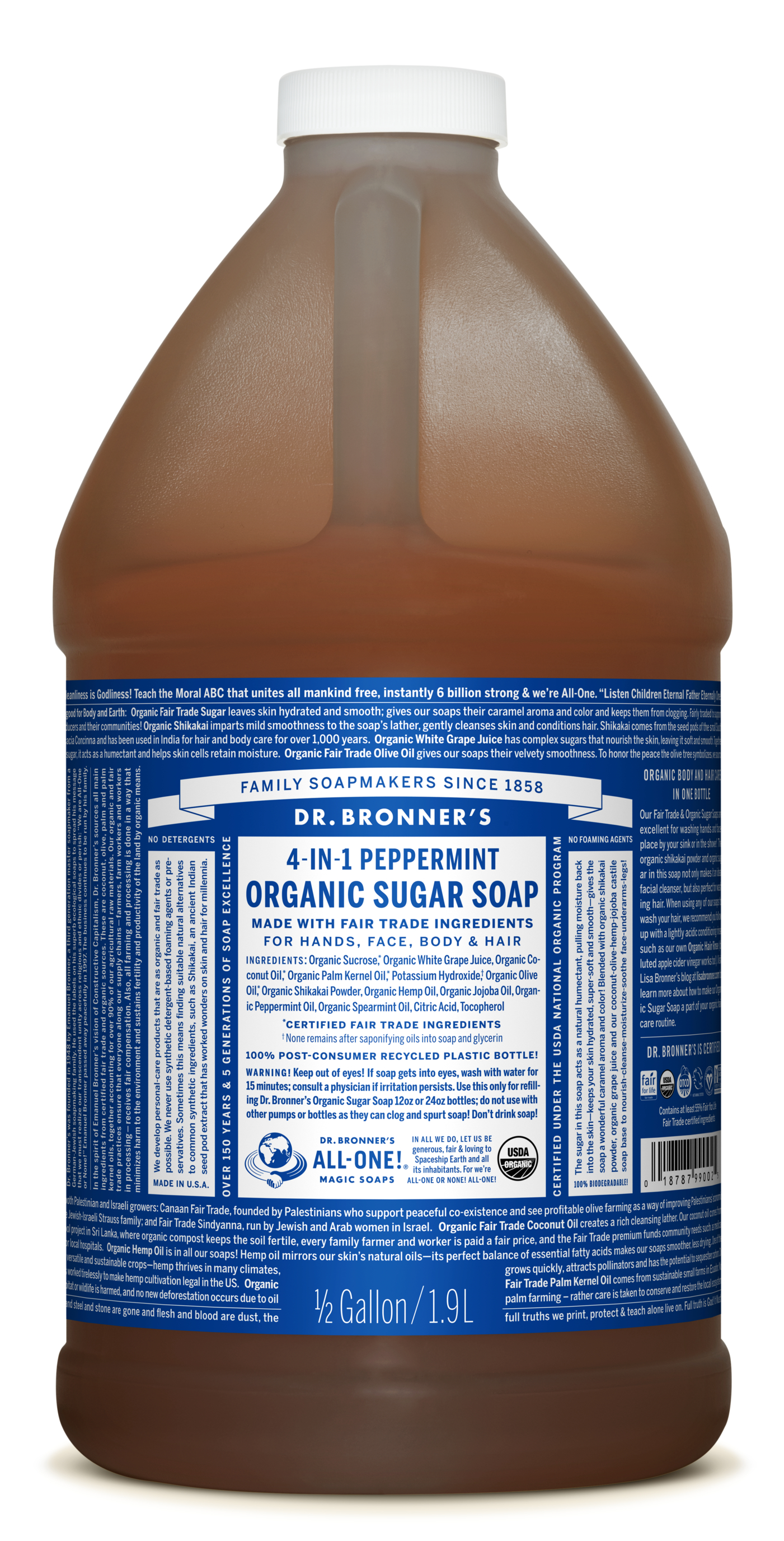 Peppermint 1.9 l Sugar Soap BR