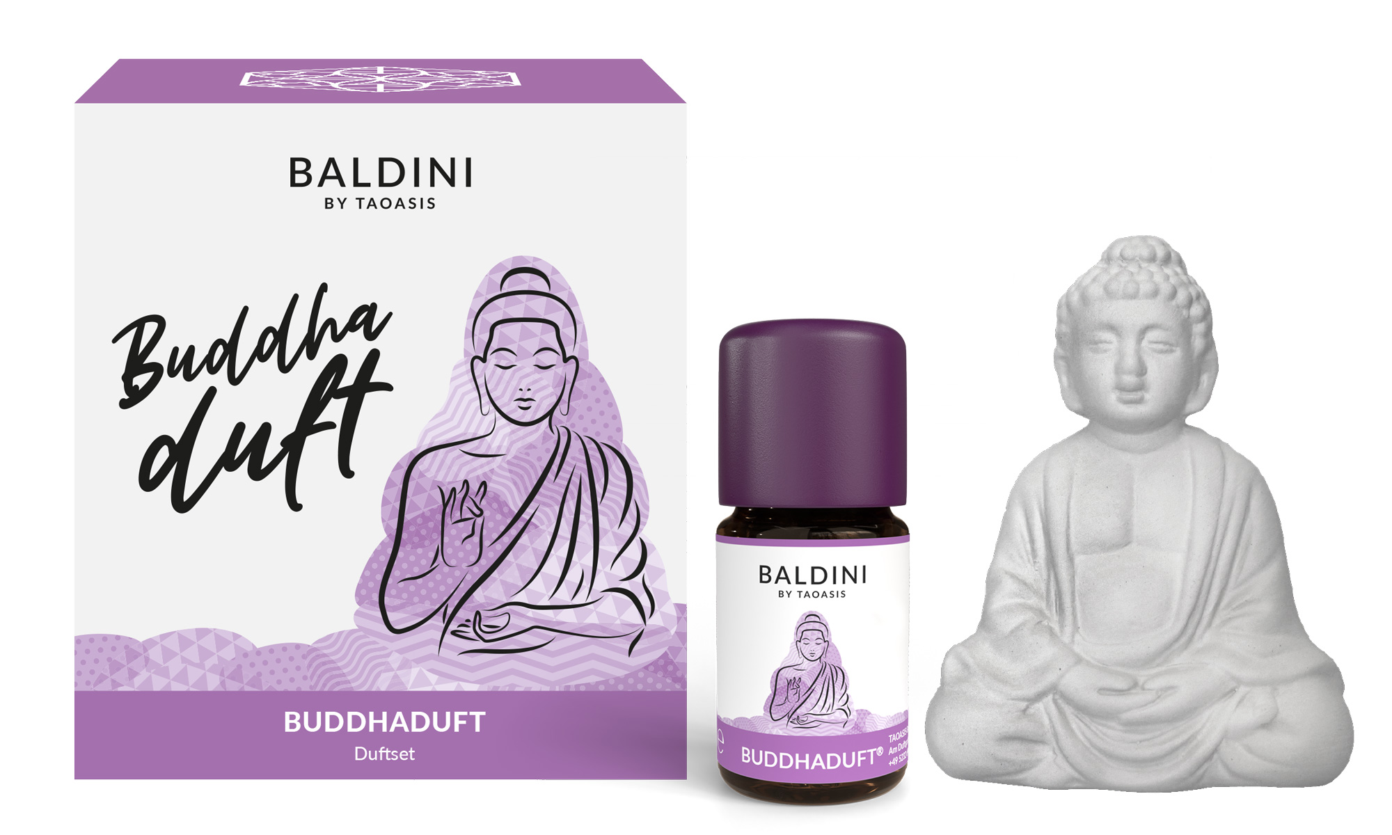 Buddhaduft Set Buddhaduft und Buddha-Duftstein 5 ml
