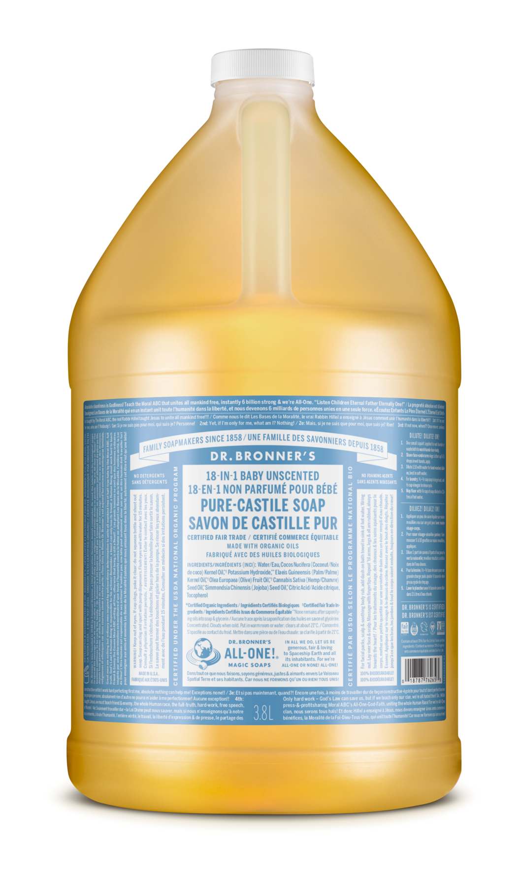 Baby-Mild 3.8 l Gallon Liquid Soap BR