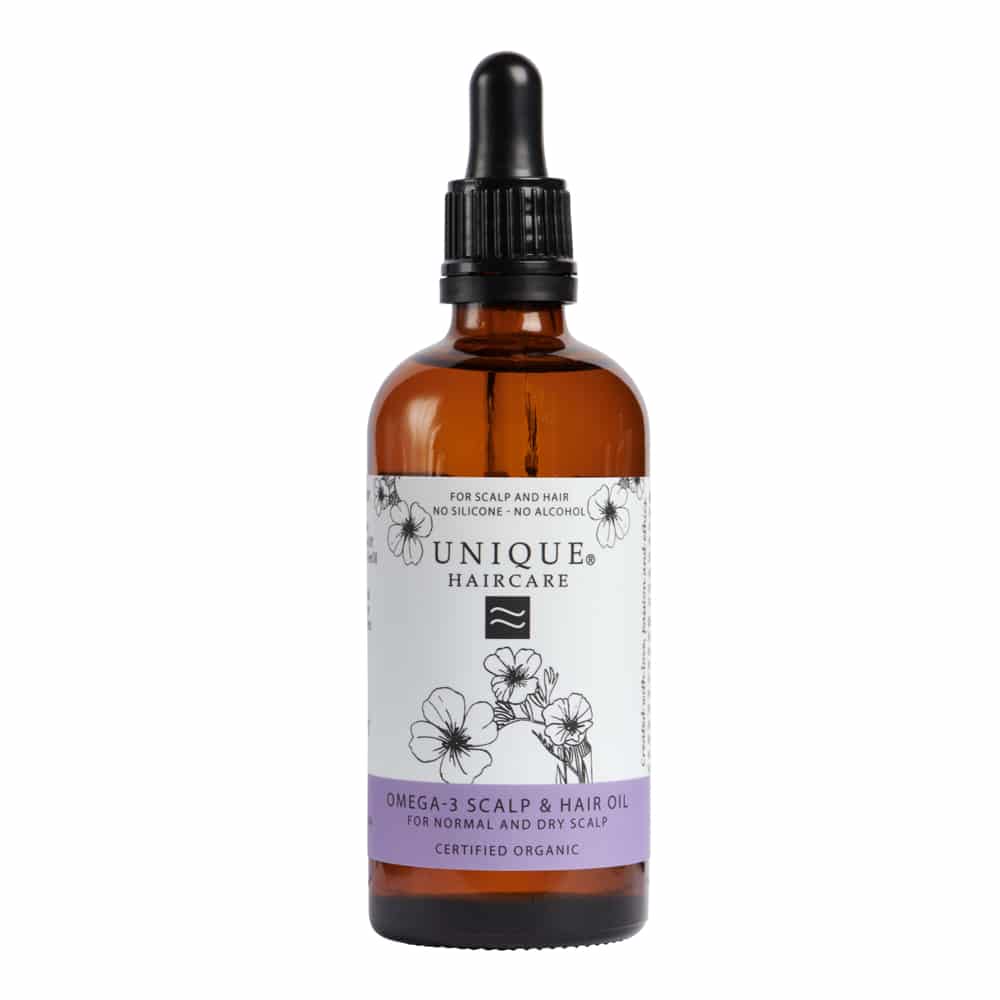 UNIQUE Hair Oil Omega-3 Scalp & Hair, 100 ml